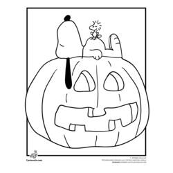 Dibujo para colorear: Snoopy (Personajes de Dibujos Animados) #27082 - Dibujos para Colorear e Imprimir Gratis