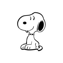 Dibujo para colorear: Snoopy (Personajes de Dibujos Animados) #27108 - Dibujos para Colorear e Imprimir Gratis