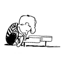 Dibujo para colorear: Snoopy (Personajes de Dibujos Animados) #27137 - Dibujos para Colorear e Imprimir Gratis