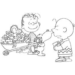 Dibujo para colorear: Snoopy (Personajes de Dibujos Animados) #27142 - Dibujos para Colorear e Imprimir Gratis