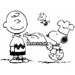 Dibujo para colorear: Snoopy (Personajes de Dibujos Animados) #27193 - Dibujos para Colorear e Imprimir Gratis