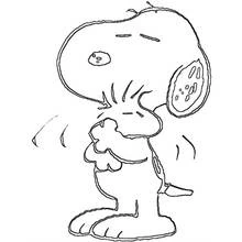 Dibujo Snoopy (Personajes de Dibujos Animados) #27204 para imprimir y colorear