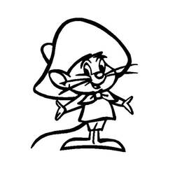 Dibujo Speedy Gonzales (Personajes de Dibujos Animados) #205214 para imprimir y colorear