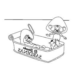 Dibujo para colorear: Speedy Gonzales (Personajes de Dibujos Animados) #205216 - Dibujos para Colorear e Imprimir Gratis