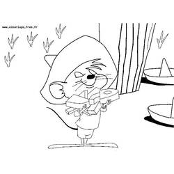 Dibujo para colorear: Speedy Gonzales (Personajes de Dibujos Animados) #30717 - Dibujos para Colorear e Imprimir Gratis