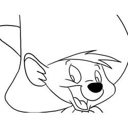 Dibujo para colorear: Speedy Gonzales (Personajes de Dibujos Animados) #30725 - Dibujos para Colorear e Imprimir Gratis