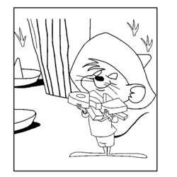 Dibujo para colorear: Speedy Gonzales (Personajes de Dibujos Animados) #30734 - Dibujos para Colorear e Imprimir Gratis