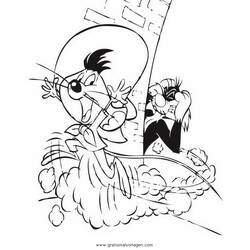 Dibujo para colorear: Speedy Gonzales (Personajes de Dibujos Animados) #30742 - Dibujos para Colorear e Imprimir Gratis