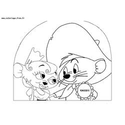 Dibujo para colorear: Speedy Gonzales (Personajes de Dibujos Animados) #30743 - Dibujos para Colorear e Imprimir Gratis