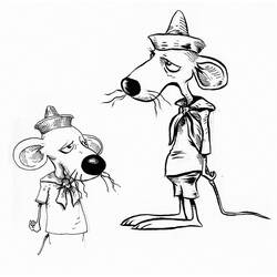 Dibujo para colorear: Speedy Gonzales (Personajes de Dibujos Animados) #30768 - Dibujos para Colorear e Imprimir Gratis