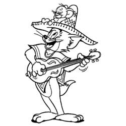 Dibujo para colorear: Speedy Gonzales (Personajes de Dibujos Animados) #30772 - Dibujos para Colorear e Imprimir Gratis