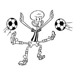 Dibujo para colorear: Squidward Tentacles (Personajes de Dibujos Animados) #220577 - Dibujos para Colorear e Imprimir Gratis