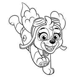 Dibujos para colorear: Stella PAW Patrol - Dibujos para Colorear e Imprimir Gratis