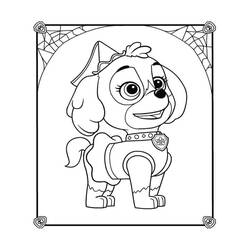 Dibujo para colorear: Stella PAW Patrol (Personajes de Dibujos Animados) #181706 - Dibujos para Colorear e Imprimir Gratis