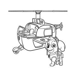 Dibujo para colorear: Stella PAW Patrol (Personajes de Dibujos Animados) #181708 - Dibujos para Colorear e Imprimir Gratis
