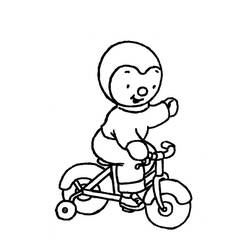 Dibujo para colorear: T'choupi (Personajes de Dibujos Animados) #180318 - Dibujos para Colorear e Imprimir Gratis