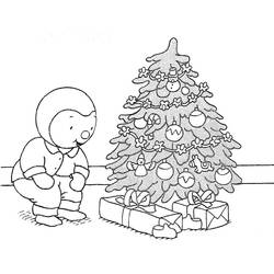 Dibujo para colorear: T'choupi (Personajes de Dibujos Animados) #180320 - Dibujos para Colorear e Imprimir Gratis