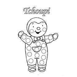 Dibujo para colorear: T'choupi (Personajes de Dibujos Animados) #180349 - Dibujos para Colorear e Imprimir Gratis