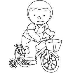 Dibujo para colorear: T'choupi (Personajes de Dibujos Animados) #180354 - Dibujos para Colorear e Imprimir Gratis