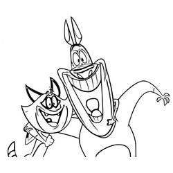 Dibujo para colorear: Taffy (Personajes de Dibujos Animados) #213054 - Dibujos para Colorear e Imprimir Gratis