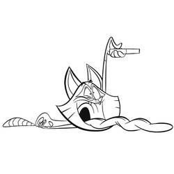 Dibujo para colorear: Taffy (Personajes de Dibujos Animados) #213057 - Dibujos para Colorear e Imprimir Gratis