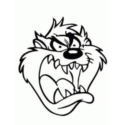 Dibujo Taz (Personajes de Dibujos Animados) #209830 para imprimir y colorear