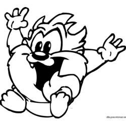 Dibujos para colorear: Taz - Dibujos para Colorear e Imprimir Gratis