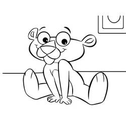 Dibujos para colorear: The Pink Panther - Dibujos para Colorear e Imprimir Gratis