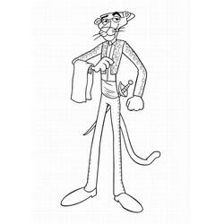 Dibujo para colorear: The Pink Panther (Personajes de Dibujos Animados) #203287 - Dibujos para Colorear e Imprimir Gratis