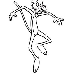 Dibujo para colorear: The Pink Panther (Personajes de Dibujos Animados) #203292 - Dibujos para Colorear e Imprimir Gratis