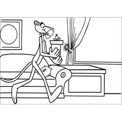 Dibujo para colorear: The Pink Panther (Personajes de Dibujos Animados) #203298 - Dibujos para Colorear e Imprimir Gratis