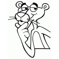Dibujo para colorear: The Pink Panther (Personajes de Dibujos Animados) #203319 - Dibujos para Colorear e Imprimir Gratis
