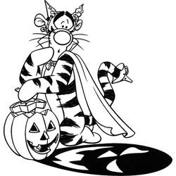 Dibujo para colorear: Tigger (Personajes de Dibujos Animados) #188254 - Dibujos para Colorear e Imprimir Gratis