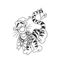 Dibujo para colorear: Tigger (Personajes de Dibujos Animados) #188266 - Dibujos para Colorear e Imprimir Gratis