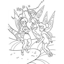 Dibujo para colorear: Tinker Bell (Personajes de Dibujos Animados) #170520 - Dibujos para Colorear e Imprimir Gratis