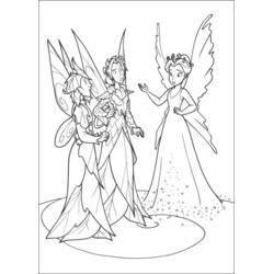 Dibujo para colorear: Tinker Bell (Personajes de Dibujos Animados) #170527 - Dibujos para Colorear e Imprimir Gratis
