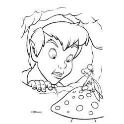 Dibujo para colorear: Tinker Bell (Personajes de Dibujos Animados) #170539 - Dibujos para Colorear e Imprimir Gratis