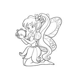 Dibujo para colorear: Tinker Bell (Personajes de Dibujos Animados) #170543 - Dibujos para Colorear e Imprimir Gratis