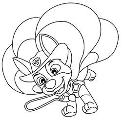 Dibujos para colorear: Tracker PAW Patrol - Dibujos para Colorear e Imprimir Gratis