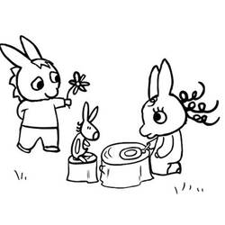 Dibujo para colorear: Trotro (Personajes de Dibujos Animados) #178700 - Dibujos para Colorear e Imprimir Gratis