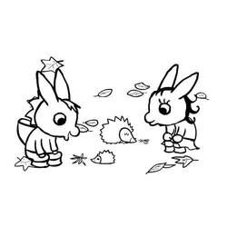 Dibujo para colorear: Trotro (Personajes de Dibujos Animados) #178712 - Dibujos para Colorear e Imprimir Gratis