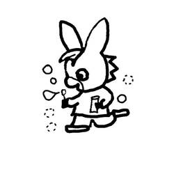 Dibujo para colorear: Trotro (Personajes de Dibujos Animados) #178713 - Dibujos para Colorear e Imprimir Gratis