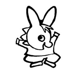 Dibujo para colorear: Trotro (Personajes de Dibujos Animados) #178714 - Dibujos para Colorear e Imprimir Gratis