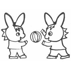 Dibujo para colorear: Trotro (Personajes de Dibujos Animados) #178715 - Dibujos para Colorear e Imprimir Gratis