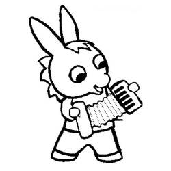 Dibujo para colorear: Trotro (Personajes de Dibujos Animados) #178718 - Dibujos para Colorear e Imprimir Gratis
