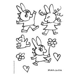 Dibujo para colorear: Trotro (Personajes de Dibujos Animados) #33918 - Dibujos para Colorear e Imprimir Gratis