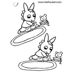 Dibujo para colorear: Trotro (Personajes de Dibujos Animados) #33930 - Dibujos para Colorear e Imprimir Gratis