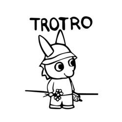 Dibujos para colorear: Trotro - Dibujos para Colorear e Imprimir Gratis