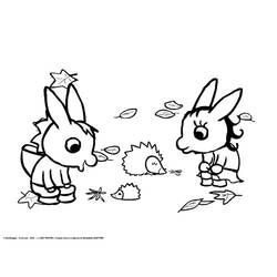 Dibujo para colorear: Trotro (Personajes de Dibujos Animados) #33946 - Dibujos para Colorear e Imprimir Gratis
