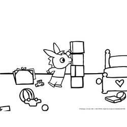 Dibujo para colorear: Trotro (Personajes de Dibujos Animados) #33964 - Dibujos para Colorear e Imprimir Gratis